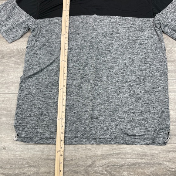 Walter Hagen Polo Shirt Mens Large Black Gray 11 Majors Performance Golf Stretch - Picture 14 of 15